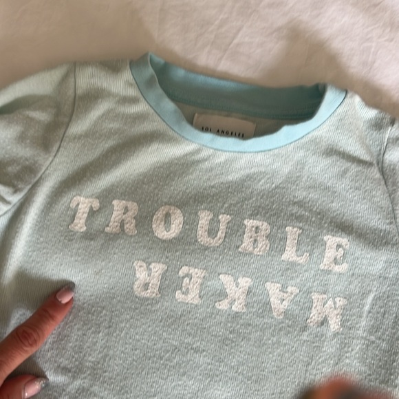 Trouble Maker by Sol Angeles sweatshirt 4T🌊 - Picture 4 of 4